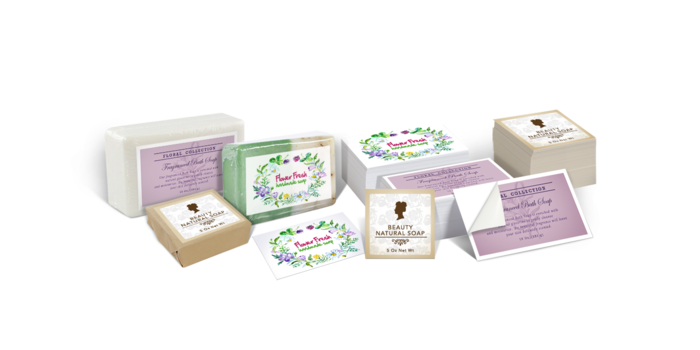 Cut-to-size Soap Labels